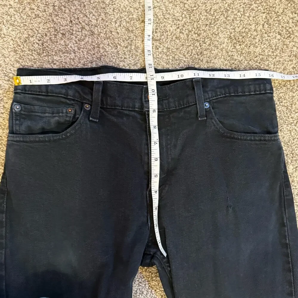 Levi's Mens 511 Black Jeans 32x32